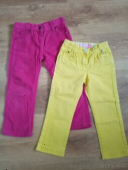 Dívčí kalhoty vel. 98