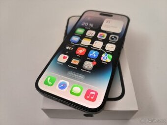 apple iphone 14 PRO 256gb Space Black / Batéria 100%