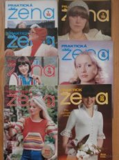 7 x módní časopis PRAKTICKÁ ŽENA. 1978 - 1