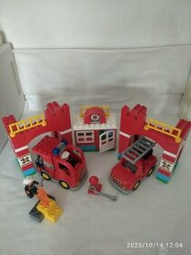 Lego duplo 10593 hasičská stanice, hasiči