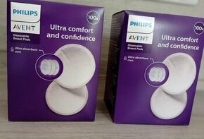 Philips Avent prsní vložky,2 balení za 300 Kč