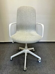 kancelářská židle Ikea Langfjall (béžovo-bílá)