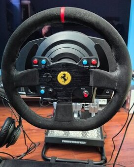 Thrustmaster T300 Ferrari 599XX Alcantara + T-LCM + TH8S