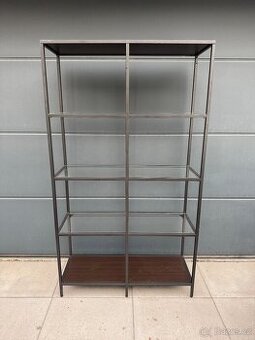 Regál lakovaný 4 policový 100 cm × 175 cm x 36 cm