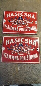 Smaltovaná cedulka, cedule, štítek