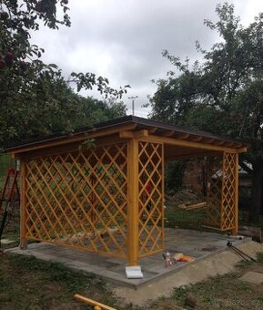 Pergola+ výplet