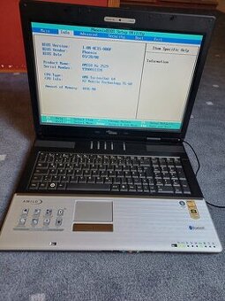 Prodám starší velký notebook Fujitsu Amilo Xa2529