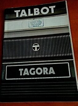 Talbot Tagora 1981 - Prospekt.