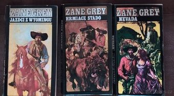 Dobrodružné knihy- 3 x Zene Grey
