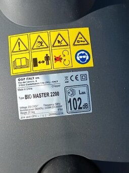 drtič větví STIGA BIO MASTER2200 2000W
