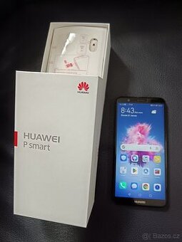 Mobil Huawei P smart, sklíčko, pouzdro, krabice