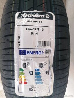 Nové Barum Bravuris 6 letní 195/65r15