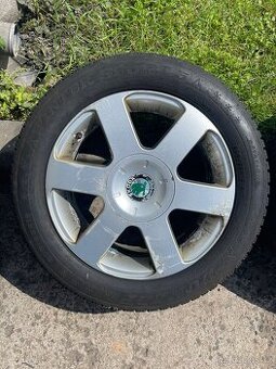 Kola a zimní pneu 205/55 R16 Octavia II