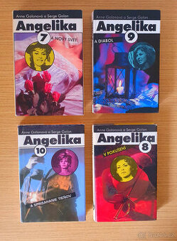 Angelika.4 díly knihy.CENA za 1 kus - 0,20 EUR.