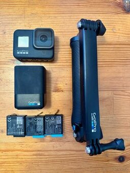 GoPro 8 Black s přílušenstvím