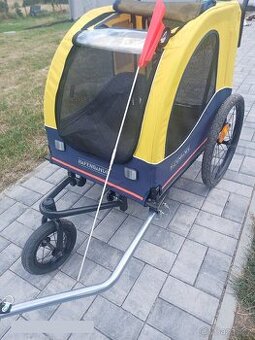 Vozík za kolo pro dva psy 2in1 - HAFENBANDE Cabby L