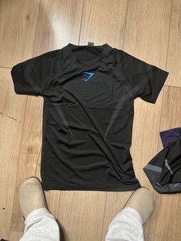 Gymshark triko Black/blue