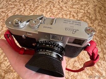 LEICA M1 tělo + Voigtlander Color Skopar 35 f2,5 + clony