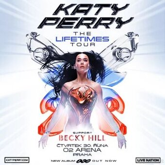 Vstupenky Katy Perry, O2 Arena, VIP, catering, 30.10.2025