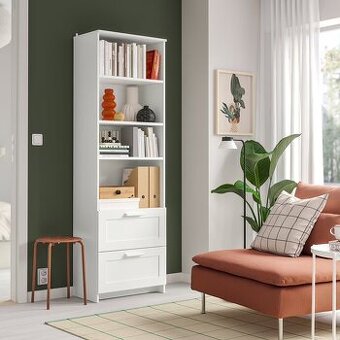 Knihovna IKEA Brimnes bílá