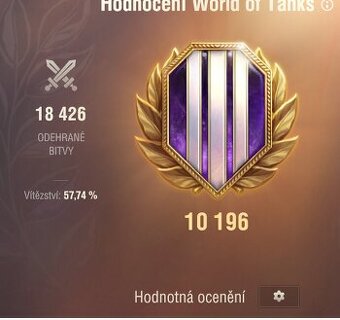Purple ,World of tanks účet - 1