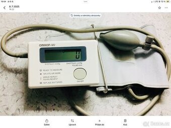 Pažní měřič tlaku Omron, výborný stav