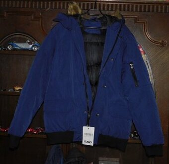 Pánská zimní teplá bunda XXL