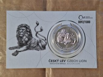 Český lev standart 2019 v blistru