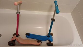 Dětská koloběžka (trojkolka) - modrá nebo růžová