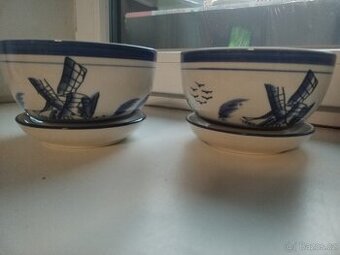 Staré přebaly na květináč Holandský vzor