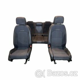 Kožené sedačky + látka ALLTRACK VW Passat B8 kombi 2016