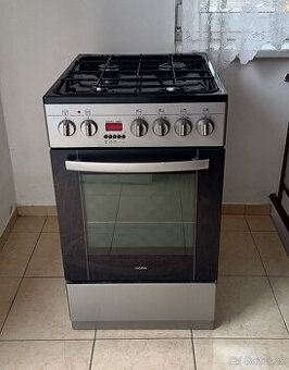 KOMBINOVANÝ SPORÁK MORA - 50cm + GRIL