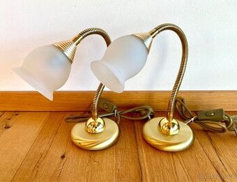 Mosazné stolní lampičky - 1
