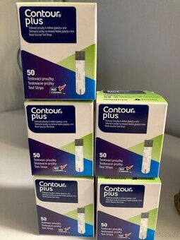 Proužky do glukometru contour plus