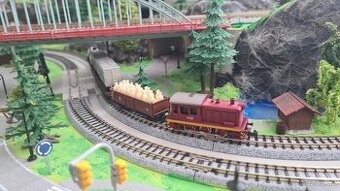 Vláčky N - lokomotiva s vagónky - DB 237 001