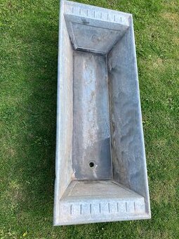 Stará vanička s výpustí- pozink.