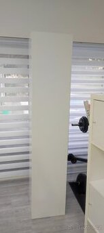 Vysoká skříň s policemi, bílá Ikea - 1