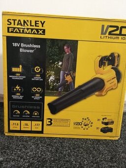 Aku bezuhlíkový fukar FAT V20 18V 1x4,0Ah Stanley 730m1