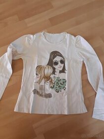 Triko s dlouhým rukávem velikost 146