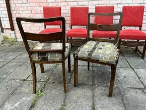 Starožitný nábytek - židle (2 ks)