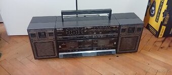 Retro rádio / boombox SABA – funkční, vintage styl