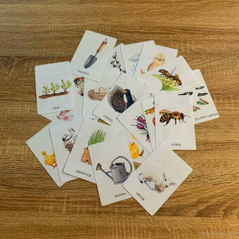 Jarní svět – demonstrační karty + 🎁 Dárek