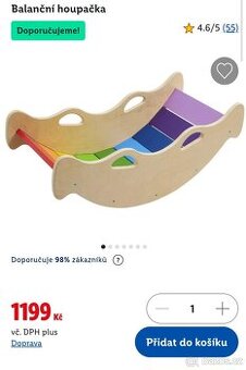 Balanční houpačka Montesorri