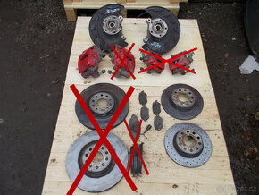 Brzdy a těhlice Škoda Octavia III RS