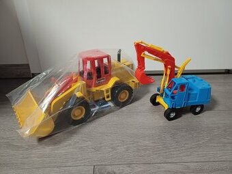 Bruder Retro Nakladač 08933 + Retro Bruder bagřík