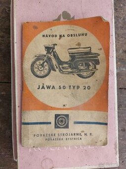 JAWA 50 typ 20 návod na obsluhu