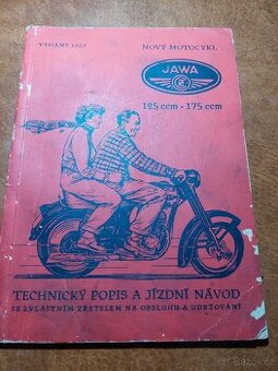 prodám knihu Tech. popis Jawa 125ccm typ 355