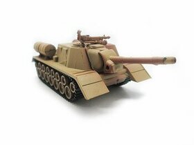 4D model nacvakávací stavebnice tanku ISU-152 1:72