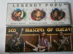 6CD kolekce LEGENDY POPU, MASTERS OF GUITAR - 1