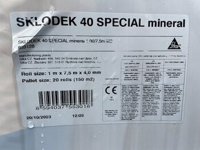 Lepenka Sklodek 40 speciál minerál